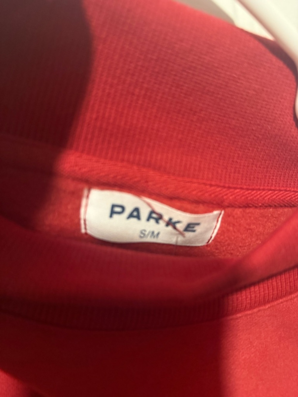 New Parke Crimson Crewneck- Sm/med - Picture 3 of 4